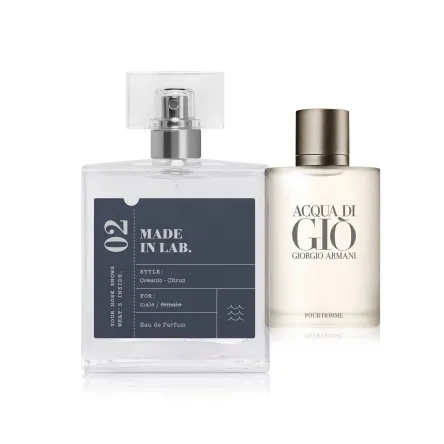 Made in Lab парфумована вода для чоловіків 002 vs Giorgio Armani Acqua Di Gio 100мл