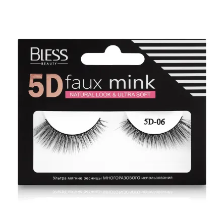 Bless Beauty 5D Faux Mink вії стрічкові 06