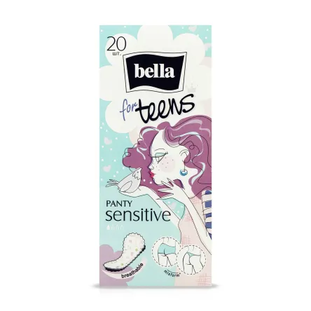 Bella for teens щоденні прокладки Panty sensitive 20 шт.