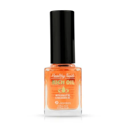 Jerden Healthy Nails олійка для кутикули абрикос та макадамія 12мл