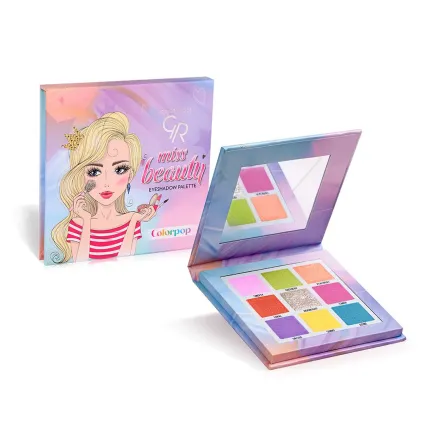 Golden Rose Miss Beauty палітра тіней 01 Colorpop ** 11.7г