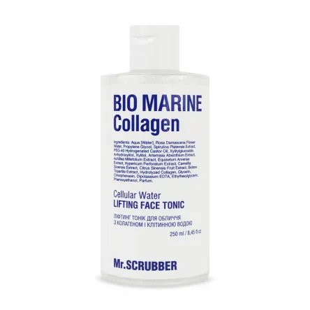 Mr. Scrubber Bio Marine Collagen тонік з колагеном і клітинною водою 250мл