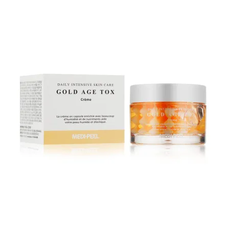 Medi-Peel Gold Age Tox крем капсульний антивіковий з екстрактом золотого шовкопряда 50г