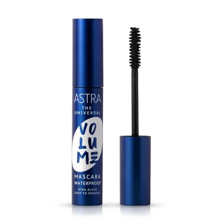 Astra туш для вій водостійка The Universal Volume Extra Black 13мл