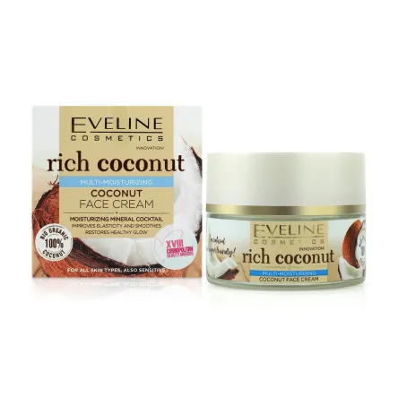 Eveline Cosmetics Rich Coconut крем _інтенсивно зволожуючий 50мл