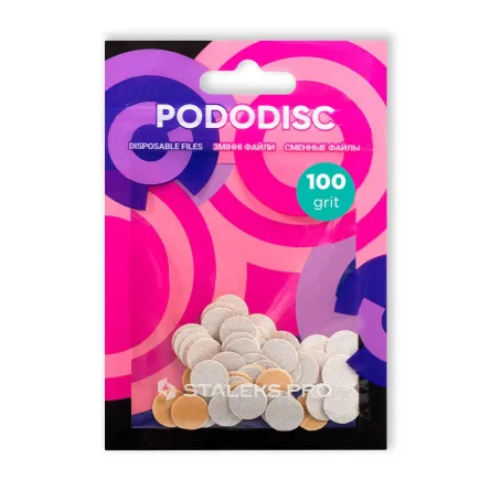 Staleks Pro змінні файли для подо-диску 100 грит PDF-10-100w 50 шт.
