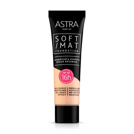 Astra Soft Mat тональний крем 16h