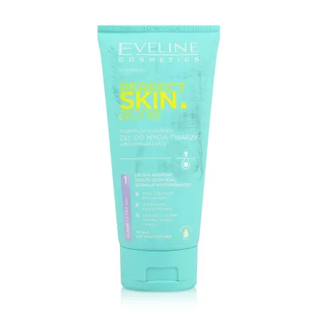 Eveline Cosmetics Perfect Skin.acne гель для вмивання глибоко очищувальний 150мл