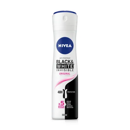 Nivea антиперспірант спрей Black & White Original 150мл