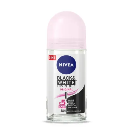 Nivea антиперспірант кульковий Black & White Original 50мл