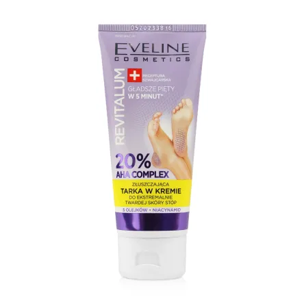 Eveline Cosmetics Revitalum крем для ніг відлущуючий для дуже сухої шкіри 75мл