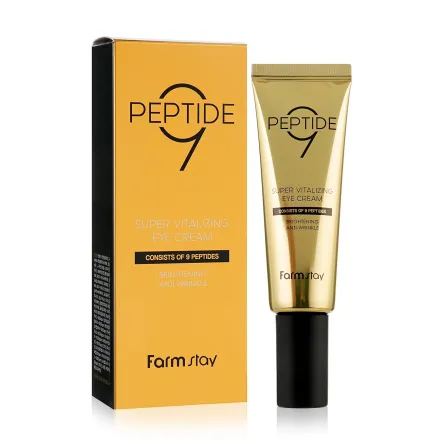 Farmstay Peptide 9 крем під очі антивіковий з пептидами 50мл