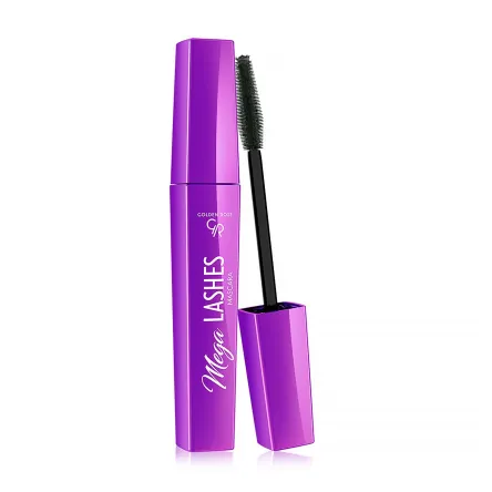 Golden Rose туш для вій Mega Lashes чорна ** 12мл
