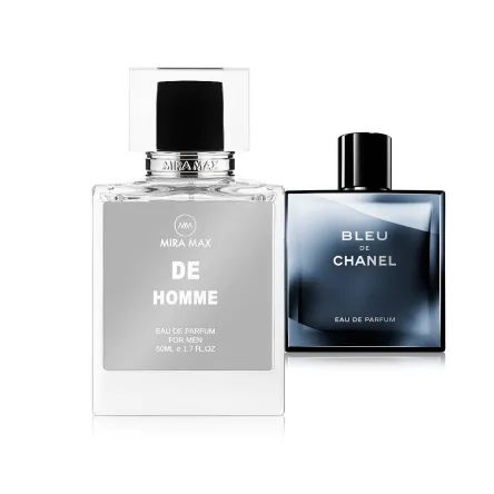MiraMax парфумована вода для чоловіків * De Homme vs Chanel Bleu de Chanel 50мл