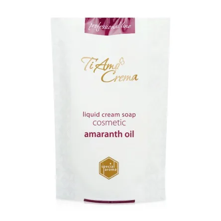 TiAmoCrema рідке крем-мило дой-пак Cosmetic Amaranth oil 400мл
