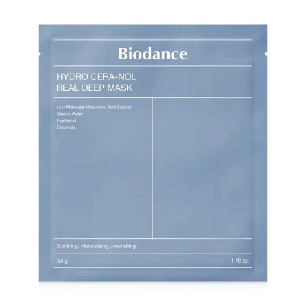 Biodance маска гідрогелева глибокозволожувальна Hydro Cera-Nol 34г