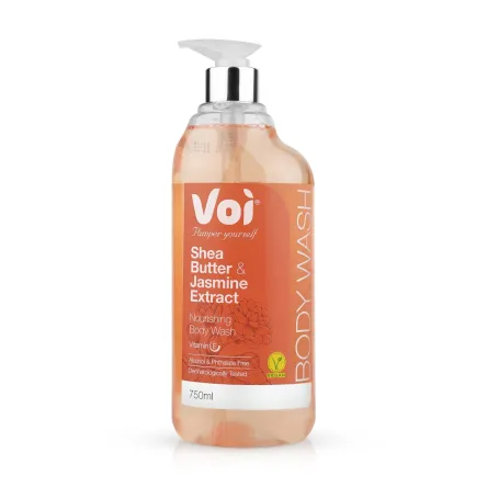 Voi Vegan гель для душу Shea Butter & Jasmine 750мл
