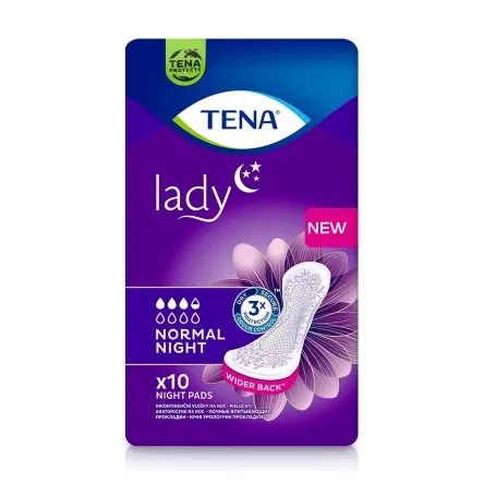 Tena Lady урологічні прокладки Normal Night 10 шт.