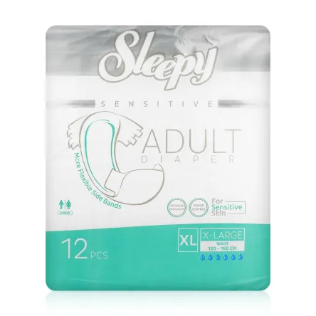 Sleepy Sensitive підгузки для дорослих XL* 12 шт.