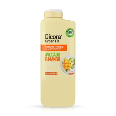 Dicora Urban Fit крем-гель для душу Vit E Mango & Avocado* 400мл