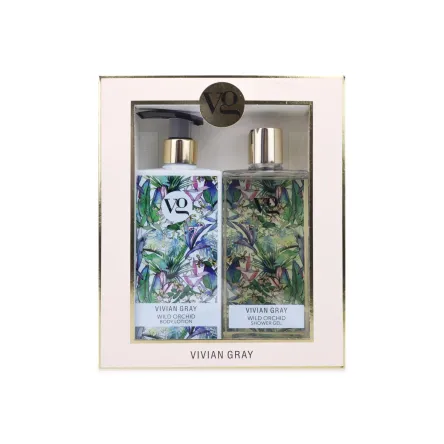 VivianGray Wild Orchid набір гель д/душу лосьйон д/тіла 350мл 2 шт.