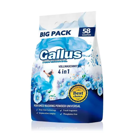 Gallus Professional порошок для прання 4в1 універсал 3.2кг