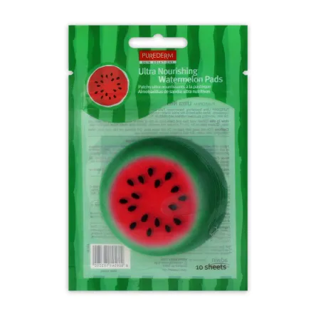 Purederm патчі-подушечки живильні Watermelon 13г 10 шт.
