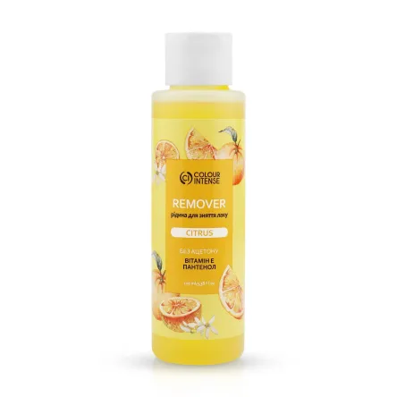 Colour Intense змивка лаку бец ацетону Цитрус 100мл