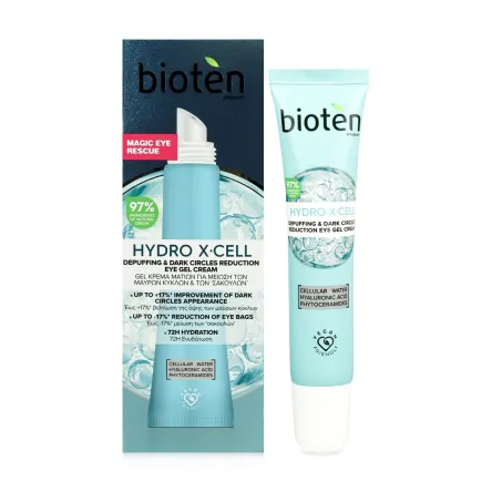 Bioten Hydro X-Cell крем-гель під очі зволожувальний 15мл