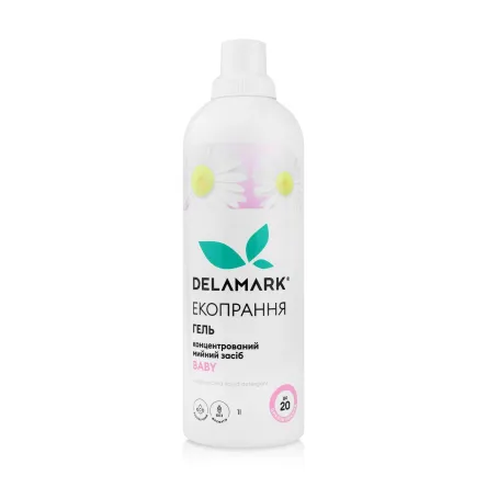 DeLaMark гель для прання дитячих речей 1л