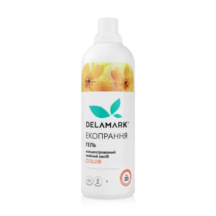 DeLaMark гель для прання кольорових речей 1л