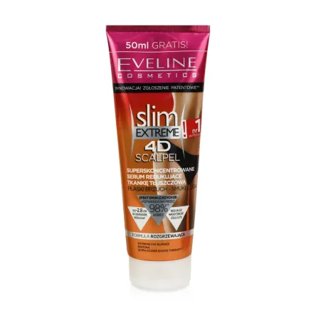 Eveline Cosmetics Slim Extreme сироватка антицелюлітна моделювальна розігрівальна 250мл