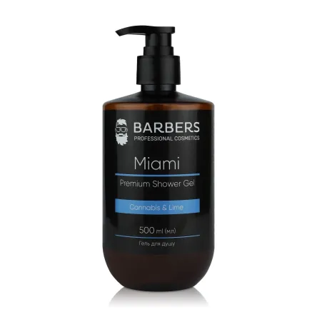 Barbers гель для душу чоловічий Miami 500мл