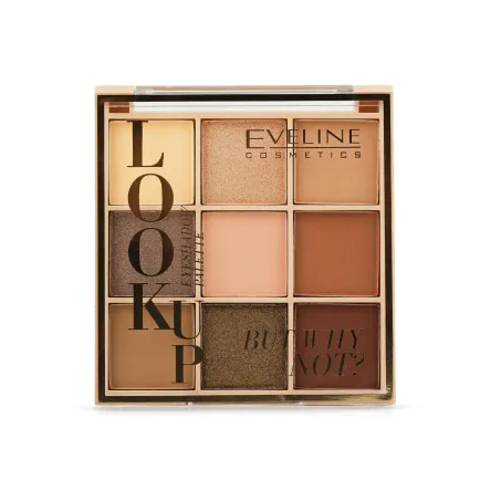 Eveline Cosmetics Look Up палітра тіней But Why Not? 10.8г