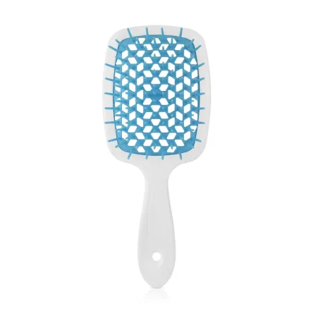 Janeke Superbrush щітка для волосся * біло-блакитна