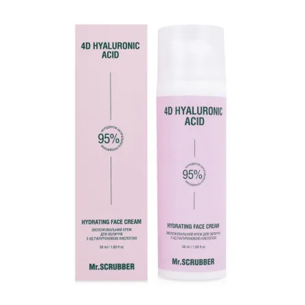 Mr. Scrubber 4D Hyaluronic Acid крем зволожувальний 50мл
