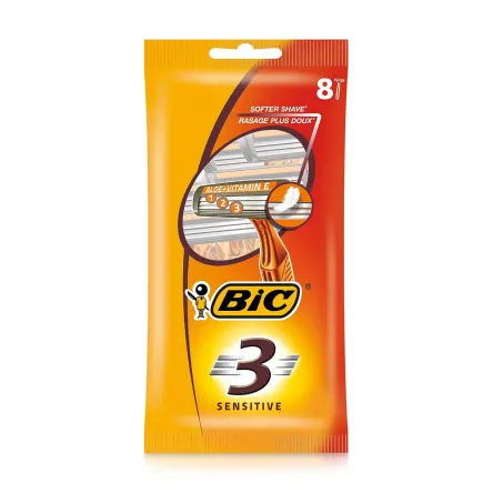 BIC Sensitive 3 разовий станок 8 шт.