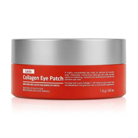 Medi-Peel Red Lacto Collagen патчі під очі з лактобактеріями 60 шт.