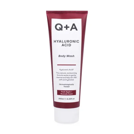 Q+A гель для душу очищуючий Hyaluronic Acid* 250мл