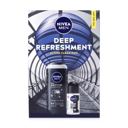 Nivea набір чоловічий Deep Refreshment