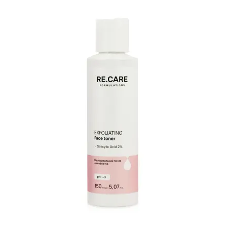 Re.Care Exfoliating тонер відлущуючий 2% саліцилової кислоти 150мл