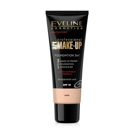 Eveline Cosmetics Prof Art Make-Up тональний крем 3в1