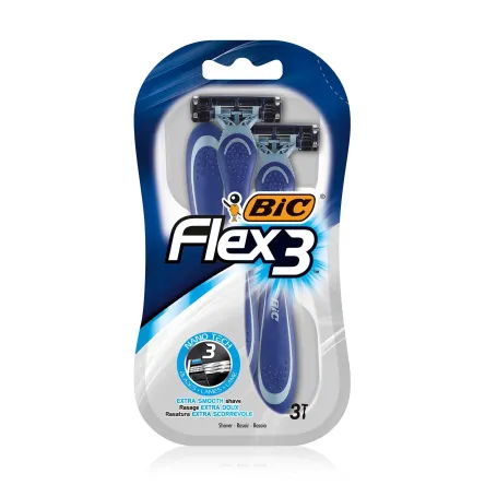 BIC Flex 3 разовий станок Comfort 3 шт.