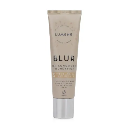 Lumene Blur тональна основа SPF 15 3 Fresh Apricot 30мл
