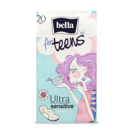 Bella for teens прокладки sensitive extra soft 20 шт.