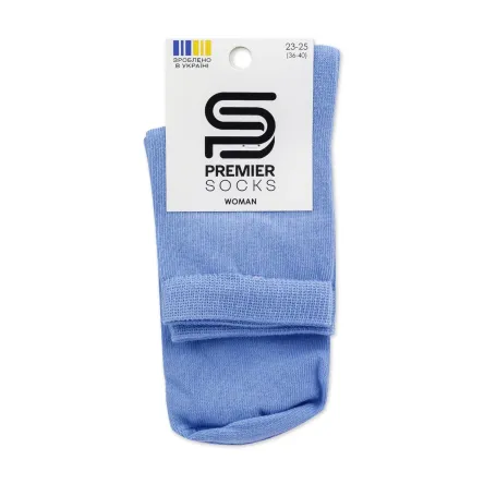 Premier Socks шкарпетки жіночі високі *14В35/1 джинс р.23-25