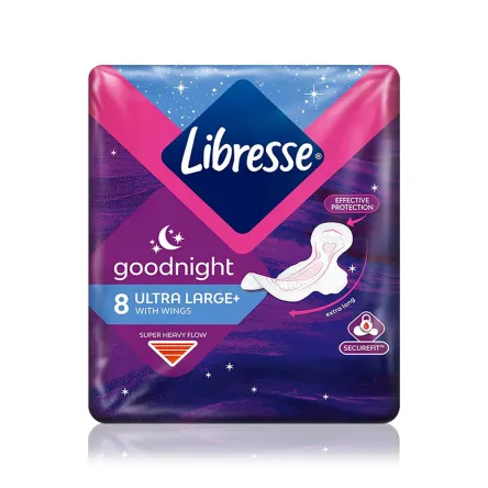 Libresse Goodnight прокладки ультра лардж 8 шт.