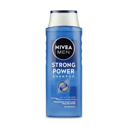 Nivea MEN шампунь чоловічий Strong power* 400мл