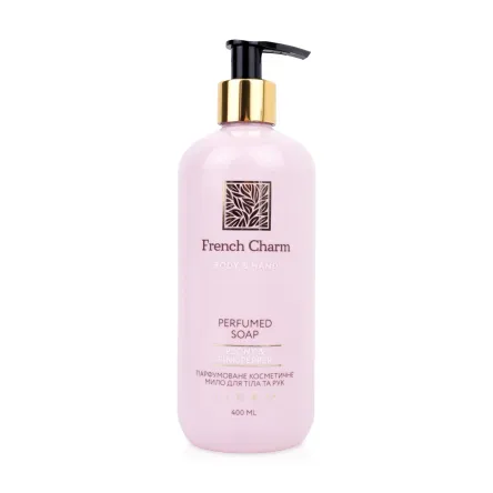 Liora French charm рідке мило парфумоване Peony & pink pepper 400мл