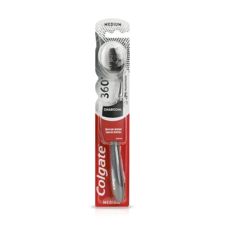 Colgate зубна щітка 360 Charcoal